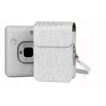 LOVEINSTANT custodia protettiva per Fujifilm Instax Mini LiPlay - argento