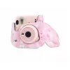 LOVEINSTANT custodia protettiva per Fujifilm Instax Mini 11 - Watercolor Pink Blurs