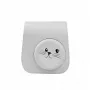 LOVEINSTANT custodia protettiva per Fujifilm Instax Mini 11 - design gatto carino, grigio