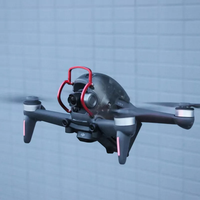 SUNNYLIFE Protezione in metallo per fotocamera gimbal per drone DJI FPV Combo - nero