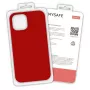 Mysafe Custodia in silicone per Samsung Galaxy S21+ rossa