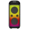 TONSIL Party Dance 1600 diffusore Bluetooth portatile per feste con luci LED, karaoke, 1600W PMPO, 80W RMS, woofer 10 pollici, TWS, radio FM, microfono e telecomando
