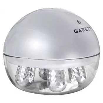 Garett Beauty Pretty Face + Glow Eye White - Dispositivo multifunzionale per la cura del viso e degli occhi con terapia LED, pulizia, massaggio