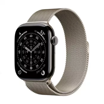 Crong Milano Steel – cinturino in acciaio inox per Apple Watch 44/45/46/49 mm (champagne)