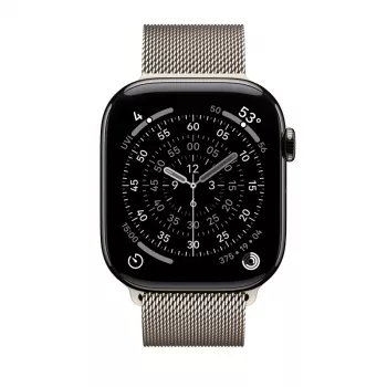 Crong Milano Steel – cinturino in acciaio inox per Apple Watch 44/45/46/49 mm (champagne)