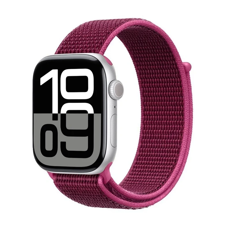 Crong Nylon Sport Band per Apple Watch 38/40/41/42 mm (magenta fusion)