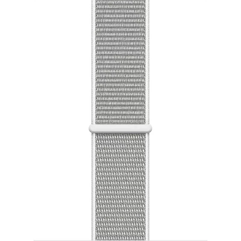 Crong cinturino sport in nylon per Apple Watch 44/45/46/49 mm (grigio argento)