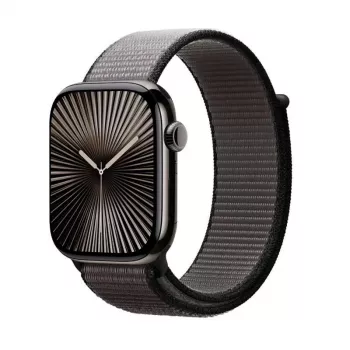 Crong Nylon Sport Loop per Apple Watch 44/45/46/49 mm (Night Grey)