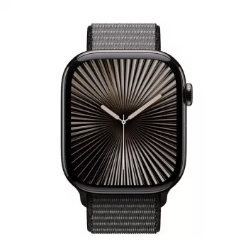 Crong Nylon Sport Loop per Apple Watch 44/45/46/49 mm (Night Grey)