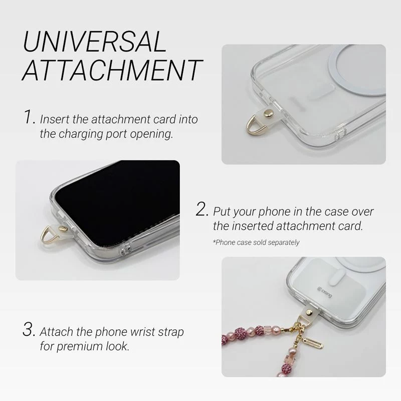 Crong Phone Crossbody Lanyard Midnight Link
