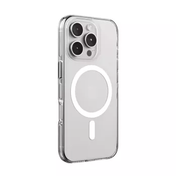 Crong Clear MAG Pro Case per iPhone 16 Pro Max con MagSafe (trasparente)