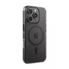 Crong Clear MAG Pro Case per iPhone 16 Pro Max, MagSafe, cornice nera