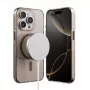 Crong Clear MAG Pro Case per iPhone 15 Pro con MagSafe (color deserto)