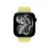 Crong Liquid - cinturino per Apple Watch 38/40/41/42 mm (giallo paglierino)