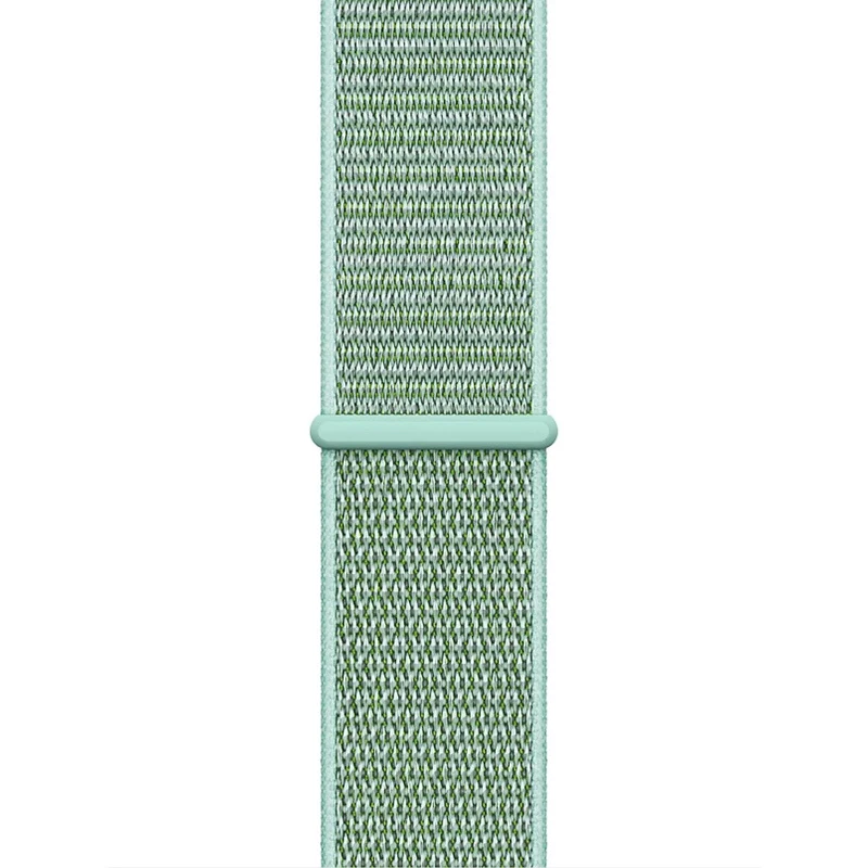 Crong Nylon Sport Loop per Apple Watch 38/40/41/42 mm verde