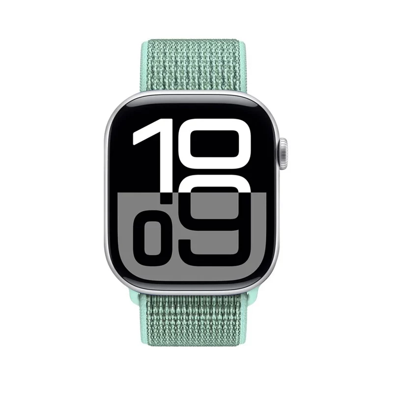 Crong Nylon Sport Loop per Apple Watch 38/40/41/42 mm verde