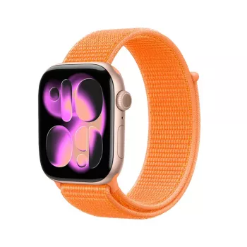Crong Nylon Sport Loop per Apple Watch 38/40/41/42 mm arancione