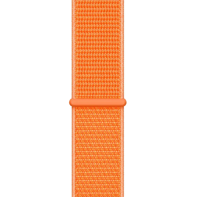 Crong Nylon Sport Loop per Apple Watch 38/40/41/42 mm arancione