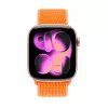Crong Nylon Sport Loop per Apple Watch 38/40/41/42 mm arancione