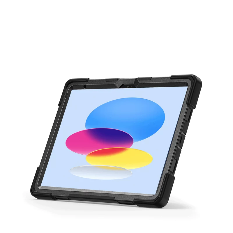Crong Defender Plus Case per iPad 11 A16 (2025) / 10,9 pollici (2022) nero