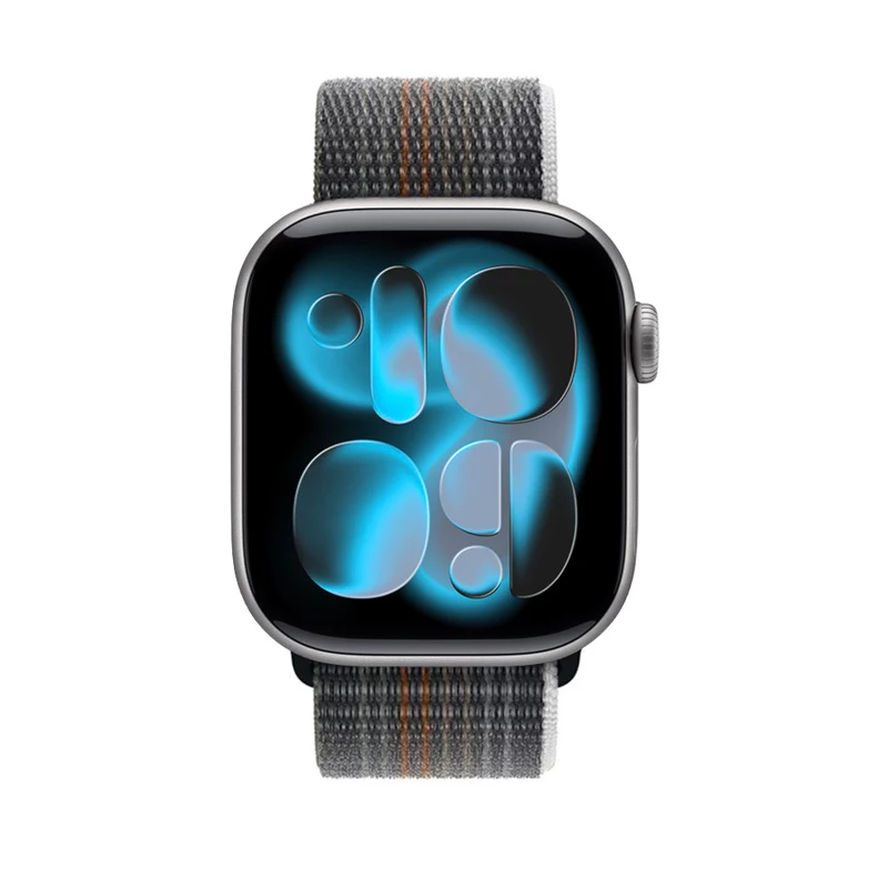 Crong Nylon Sport Loop per Apple Watch 38/40/41/42 mm (Midnight Run)