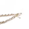 Crong Phone Charm Pearl Twist - lanyard elegante per cover per telefono