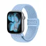 Crong Wave Band Solo Loop in nylon intrecciato per Apple Watch 38/40/41/42 mm blu