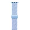 Crong Wave Band Solo Loop in nylon intrecciato per Apple Watch 38/40/41/42 mm blu