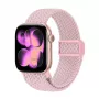 Crong Wave Band Solo Loop in nylon intrecciato per Apple Watch 38/40/41/42 mm rosa