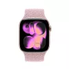 Crong Wave Band Solo Loop in nylon intrecciato per Apple Watch 38/40/41/42 mm rosa