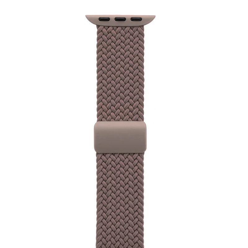 Crong Wave Band - cinturino intrecciato per Apple Watch 44/45/46/49 mm (marrone)