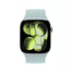 Crong Wave Band Braided Solo Loop per Apple Watch 44/45/46/49 mm (menta)