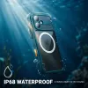 Crong Seal Cover IP68 custodia impermeabile per Apple iPhone 17 - blu navy