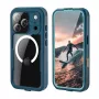 Crong Seal Cover IP68 custodia impermeabile per Apple iPhone 17 Pro (blu navy)