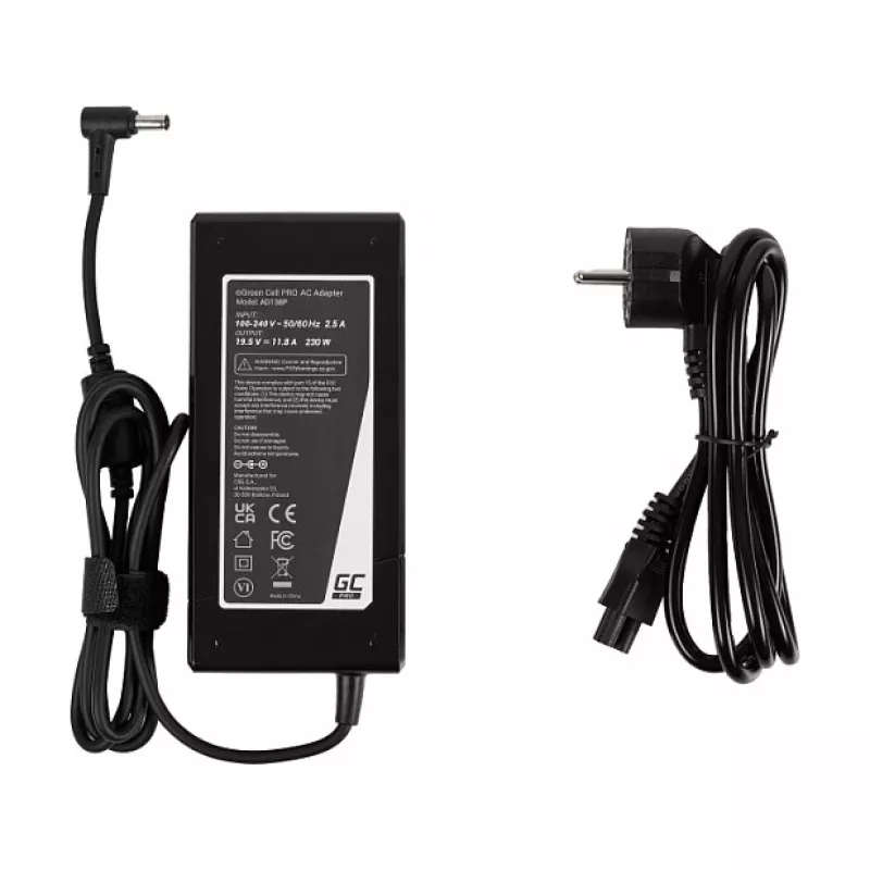 Alimentatore per laptop Green Cell PRO 19.5V 11.8A 230W per Asus ROG Strix G531GU