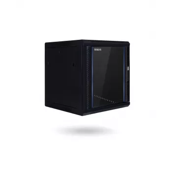 RACKTEL RL-6612WR armadio rack da parete 12U 600x600, nero