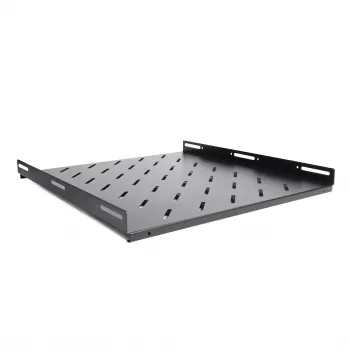 RACKTEL RL-P800S ripiano fisso per rack 1U 19 pollici profondità 800mm portata 80kg nero