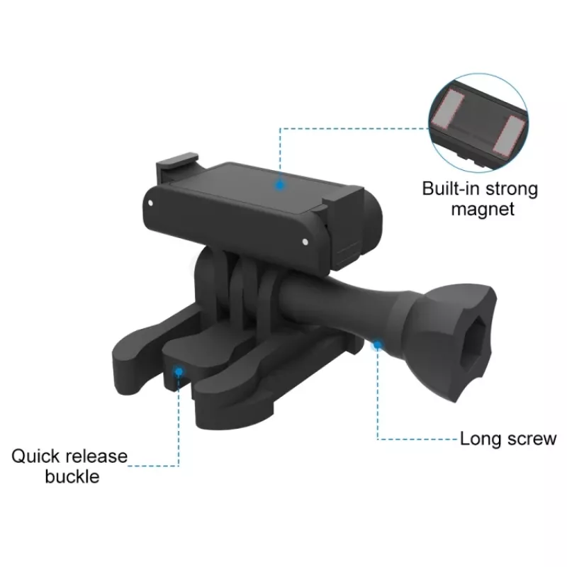 PULUZ PU576B supporto magnetico per DJI Action 2 e GoPro