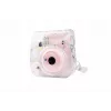 LOVEINSTANT custodia protettiva per Fujifilm Instax Mini 11 - trasparente con paillettes rosa