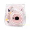 LOVEINSTANT custodia protettiva per Fujifilm Instax Mini 11 - trasparente con paillettes rosa