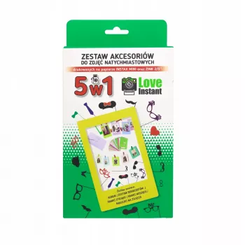 LOVEINSTANT set accessori 5-in-1 per Fujifilm Instax Mini 40, 11, 9, 8, 7s, Evo, LiPlay, 90, 70