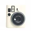 Custodia protettiva in silicone per Fujifilm Instax Mini 41 LOVEINSTANT - Bianco/Beige