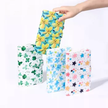 Album fotografico LOVEINSTANT per 96 foto, Fujifilm Instax Mini 12/40/11/9/8/7/40, design fiori di narciso