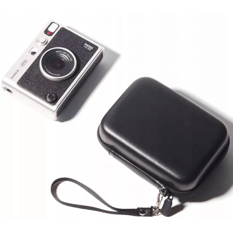 Custodia protettiva LOVEINSTANT per Fujifilm Instax Mini Evo / Mini LiPlay / Mini Link - nero