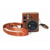 Custodia protettiva in silicone LOVEINSTANT per Fujifilm Instax Mini 41 - marrone