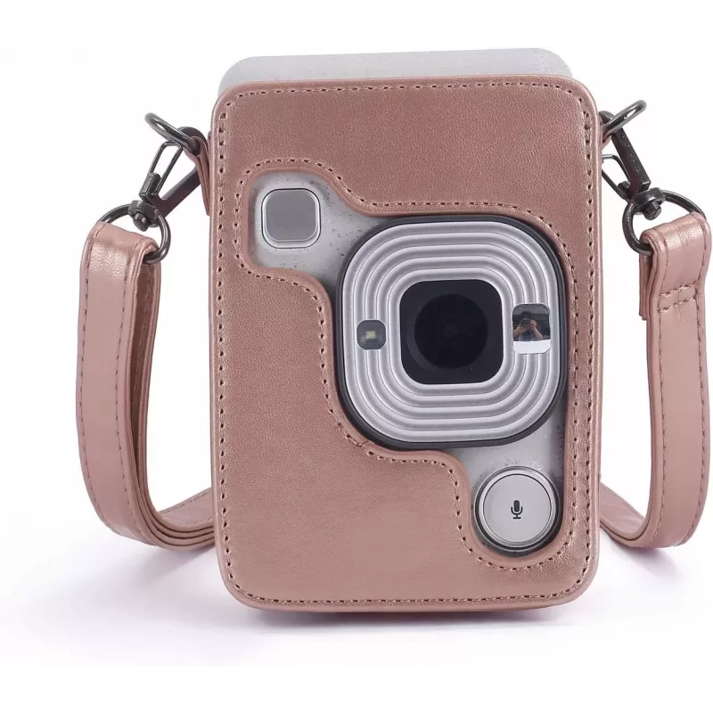 Custodia protettiva LOVEINSTANT per Fujifilm Instax Mini LiPlay - rosa lucido
