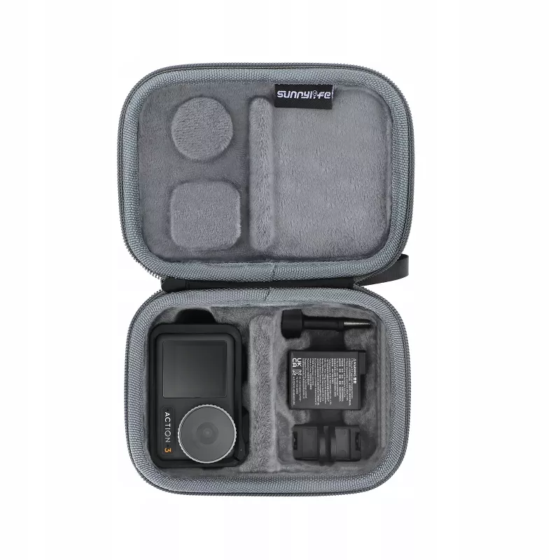 SUNNYLIFE custodia rigida protettiva per DJI Osmo Action 3 - nero