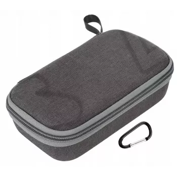 SUNNYLIFE custodia protettiva per DJI Motion Controller - borsa semi-rigida in pelle PU ed EVA (nero)