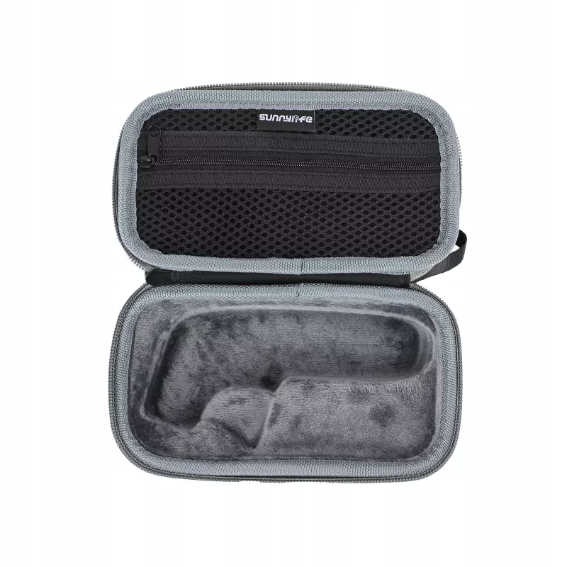 SUNNYLIFE custodia protettiva per DJI Motion Controller - borsa semi-rigida in pelle PU ed EVA (nero)
