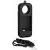 SUNNYLIFE custodia protettiva in silicone per Insta360 X3 - nero